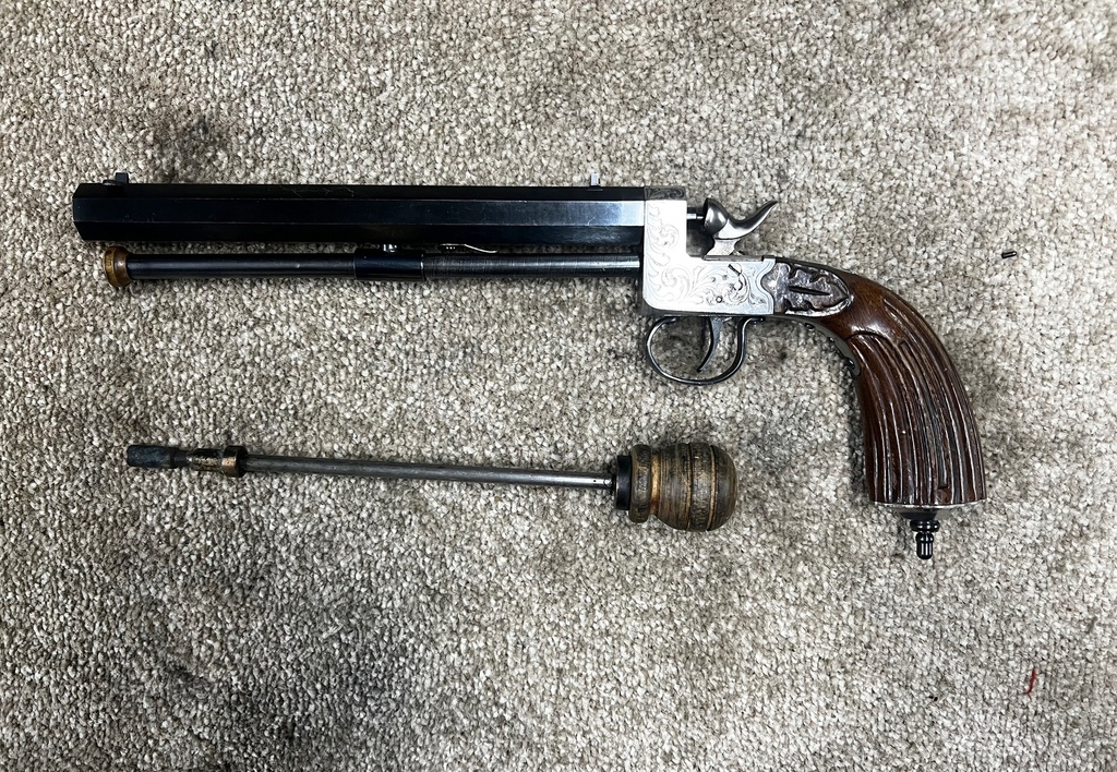 Uberti Remington .36 Calibre Rogers & Spencer.jpg Beretta Wetherby Henry 22 Underlever Ruger SR 22 LR Pedersoli 'Zimmer' Pistol .36 - £800 Ruger 10-22   Pedersoli 'Zimmer' Pistol .36