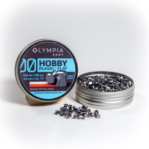 Olympia Shot Hobby Flat (500 Tin)